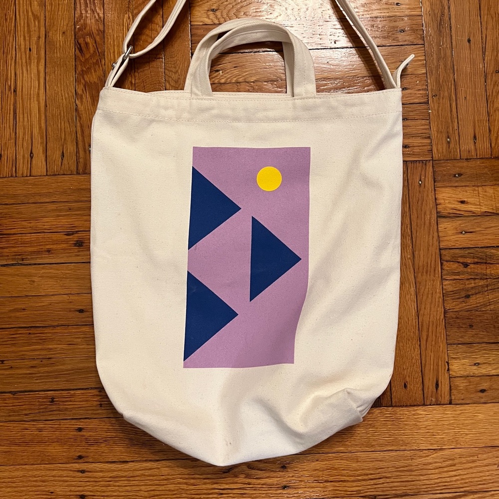 Baggu x West Elm canvas tote